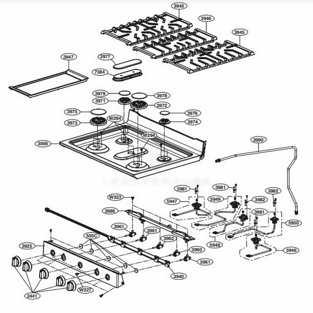 LG Panel,Control - MGC66179711