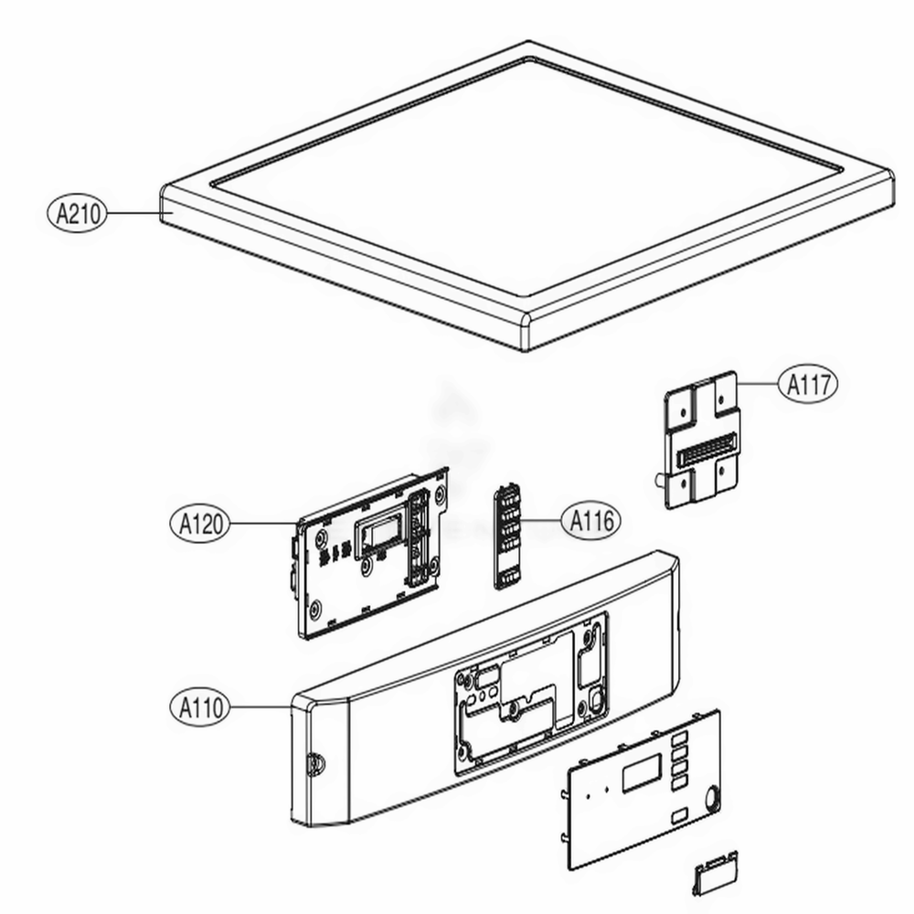 LG Display Pcb Assembly - EBR84561604