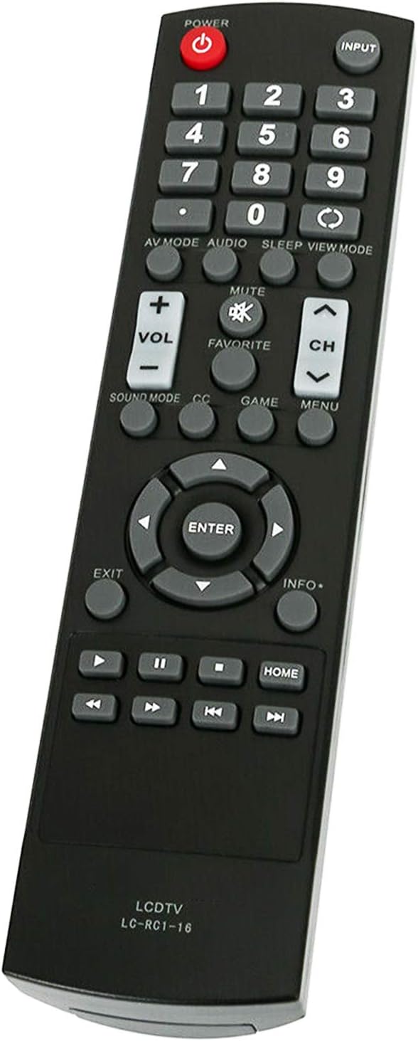 Insignia Television Remote Control - 398GR10BESP08J