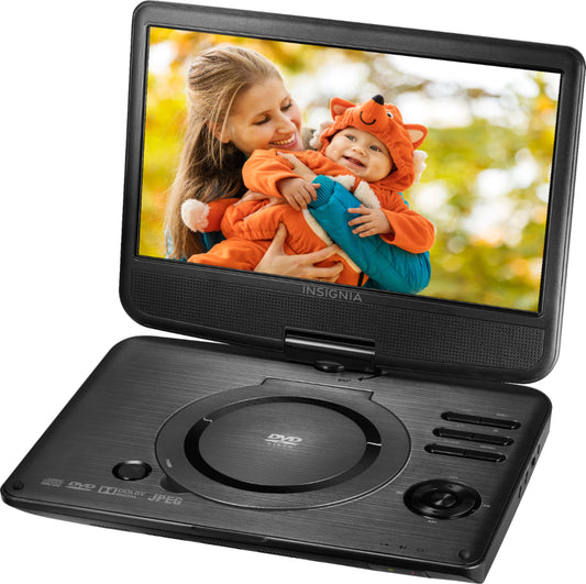 Insignia NSP10DVD20 10" Portable DVD Player with Swivel Screen - Black