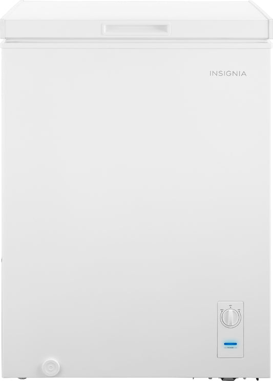 Insignia NSCZ50WH0 5.0 Cu. Ft. Garage Ready-Chest Freezer - White