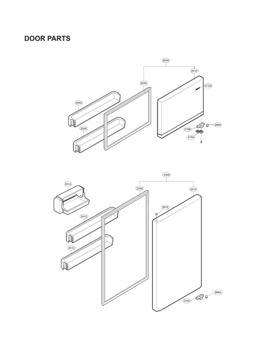 LG Cover Assembly,Lamp - ACQ89591802