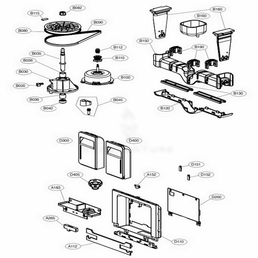 LG Upper Hanger - MEC62664901