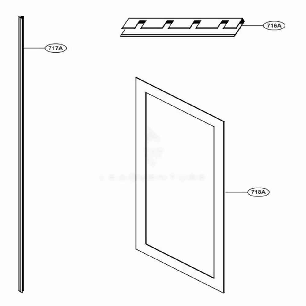 LG Decor Assembly - ACW75797402