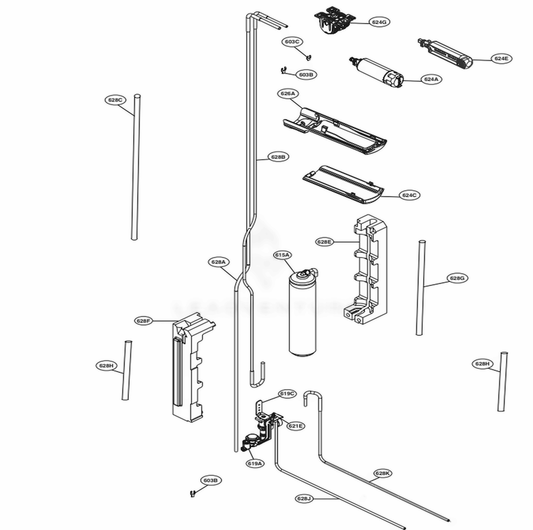LG Pipe Insulation - MEU62143201