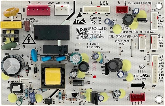 Insignia 17131000002821 Refrigerator Main Control Board
