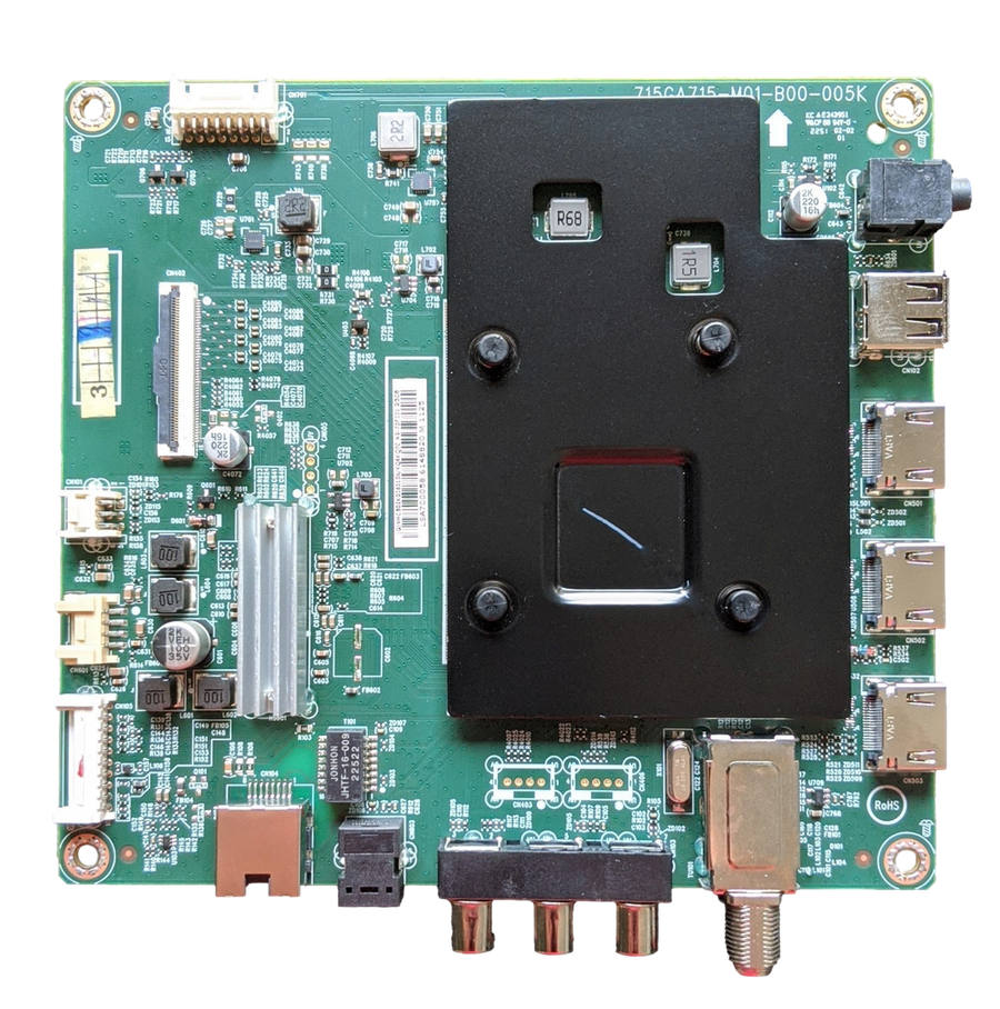 Insignia Television Main Board - 756TXMCB02K036010X