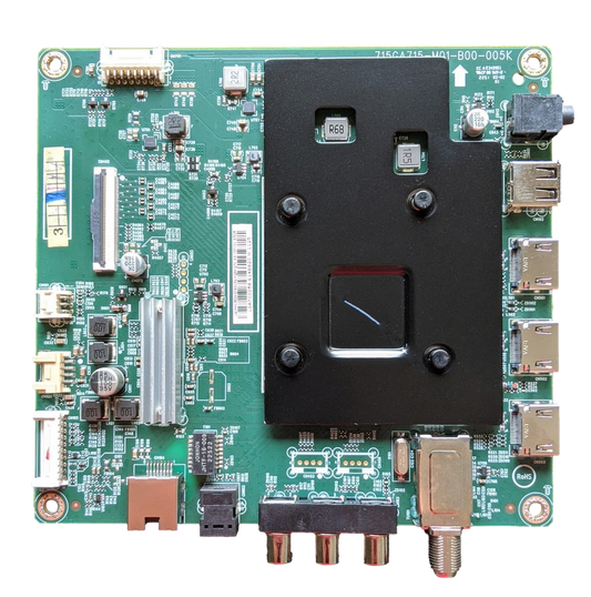 Insignia Television Main Board - 756TXMCB02K036010X