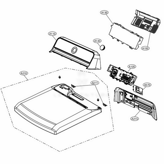 LG Main Pcb Assembly - EBR80198624