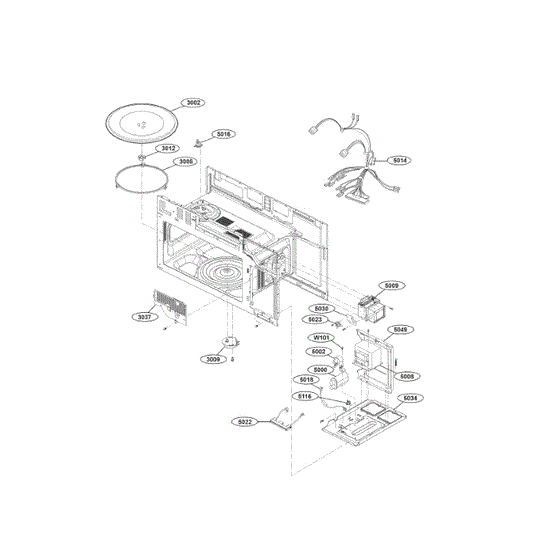 LG Single Harness - EAD62686201