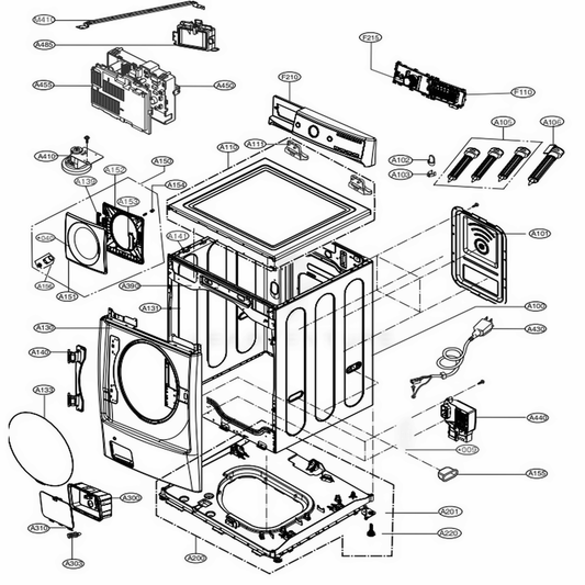 LG Pcb Assembly - EBR76376106