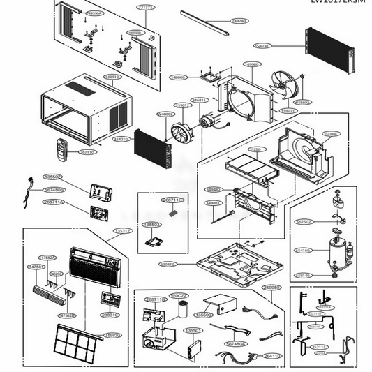 LG Display Pcb Assembly - EBR89540804