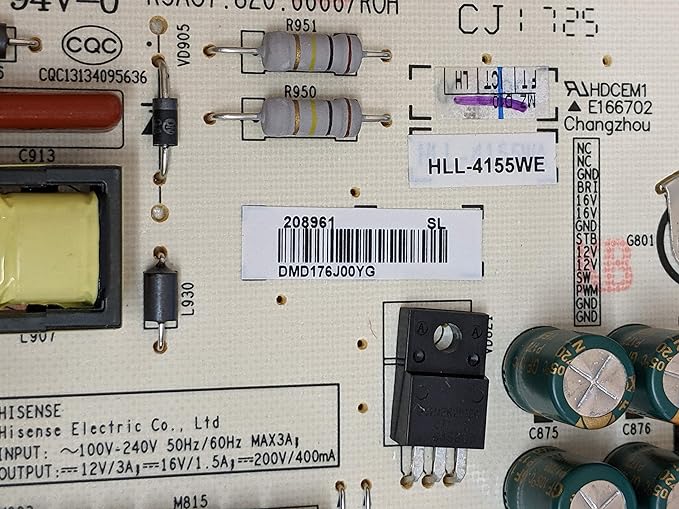 Insignia Television Power Board - 208961