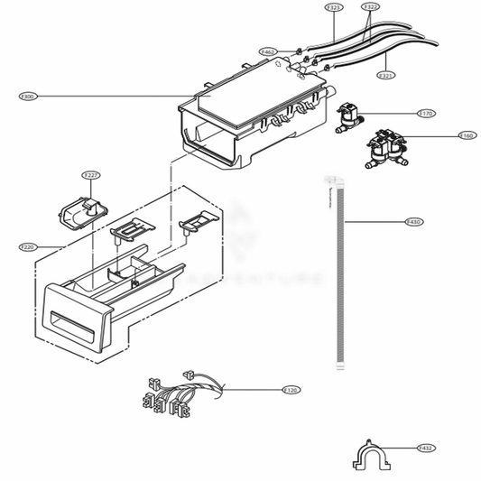 LG Panel Assembly,Drawer - AGL30005640