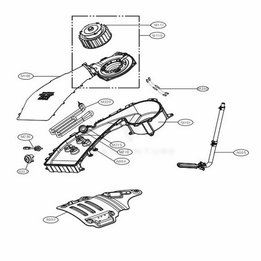 LG Outlet Duct - MCZ62572701