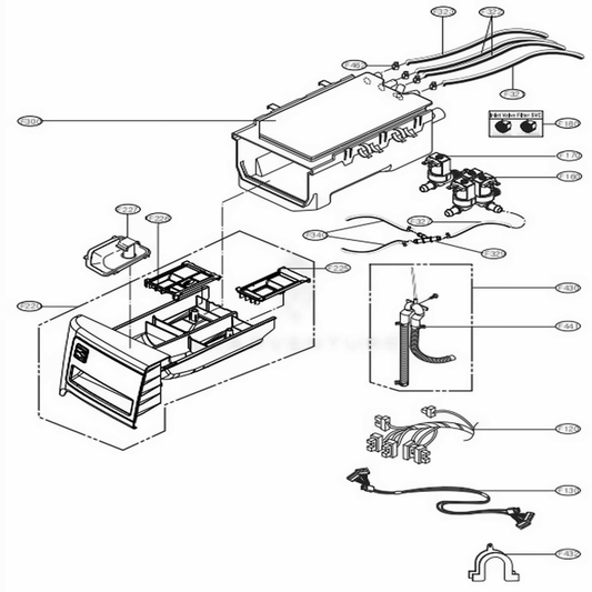 LG Drawer Panel Assembly - AGL74137302