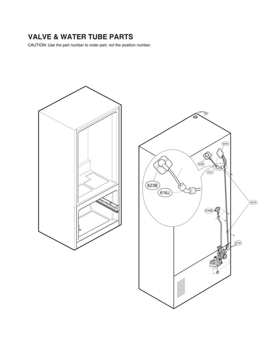 LG Rail Guide Assembly - AEC73957606