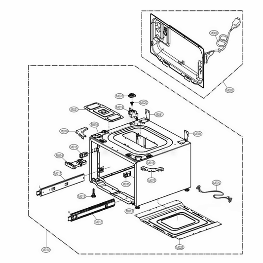 LG Lock Holder - MEG64900101