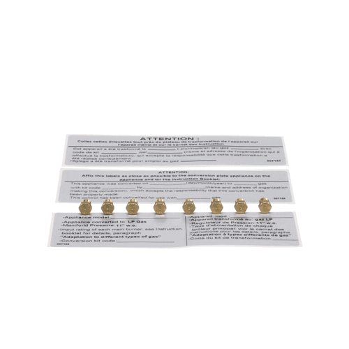 Bertazzoni Cooktop Kit Nozzles G31/27,5 - 9100201