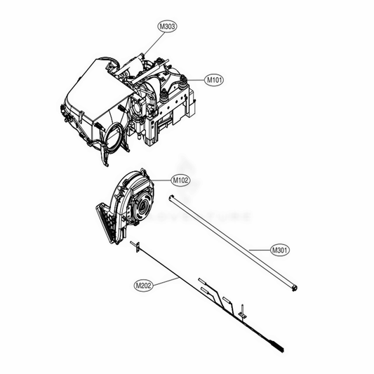 LG Drain Hose Assembly - AEM74692901
