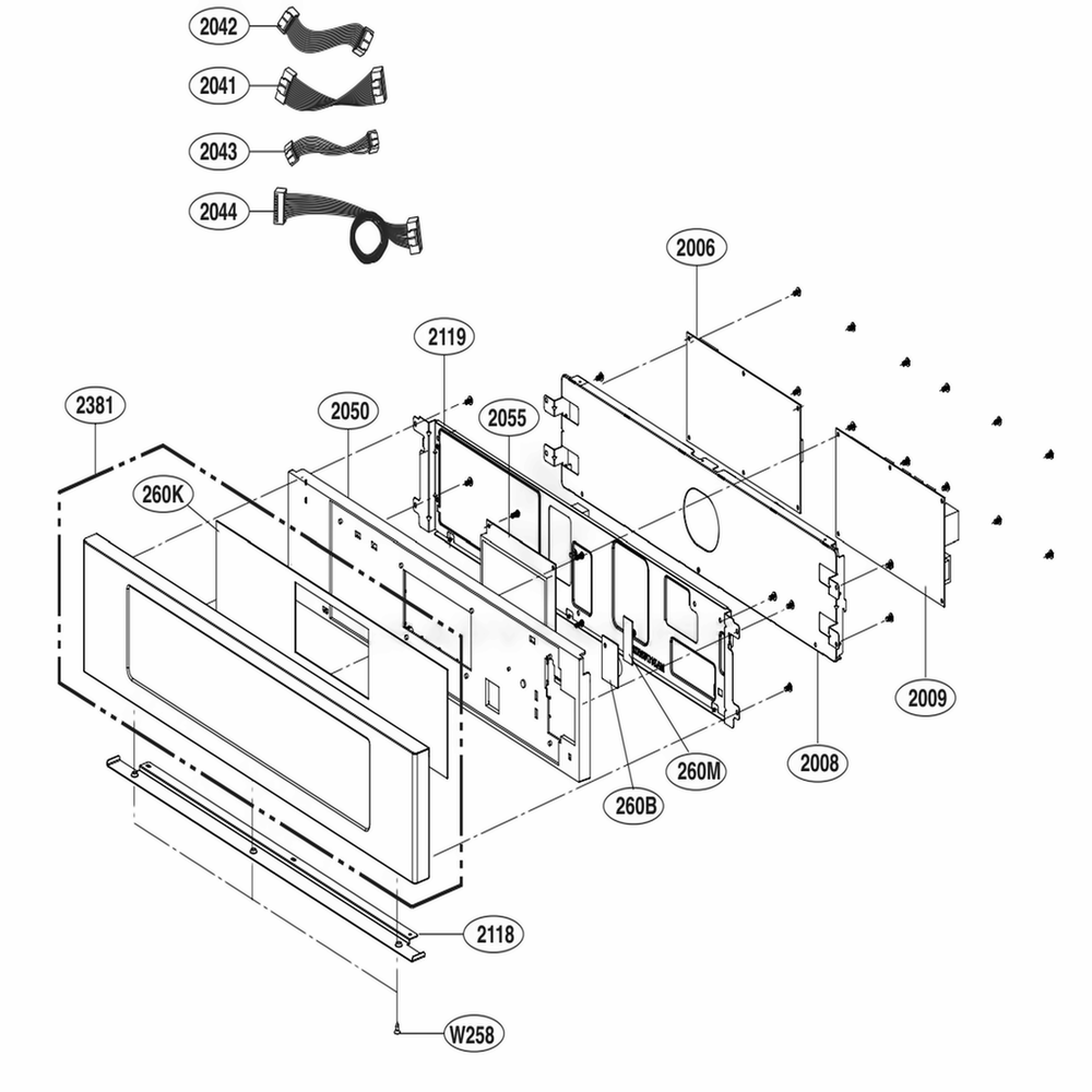 LG Sidekey Pcb Assembly - EBR82089402