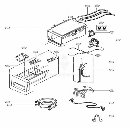 LG Drawer Panel Assembly - AGL55862165
