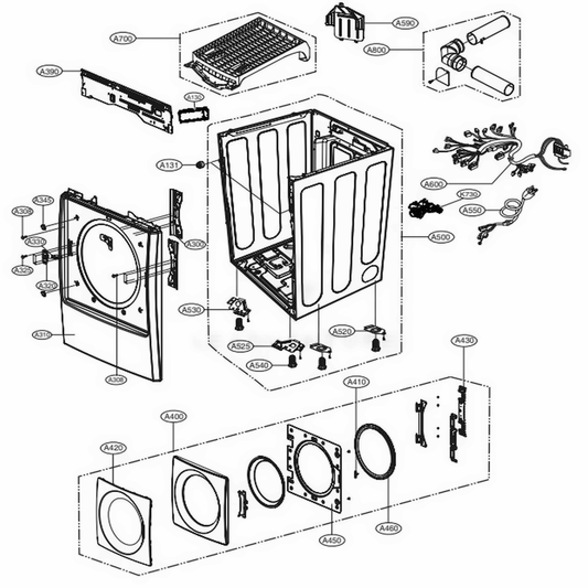 LG Main Pcb Assembly - EBR83258910