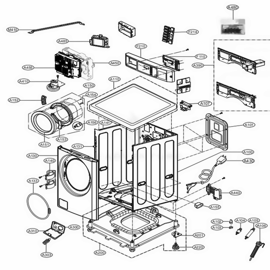 LG Display Pcb Assembly - EBR83442801
