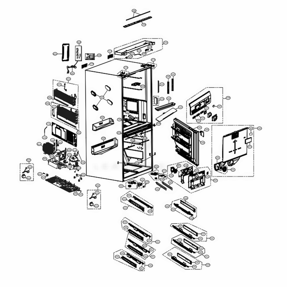 LG Ptc Thermistor Assembly - EBG63205835