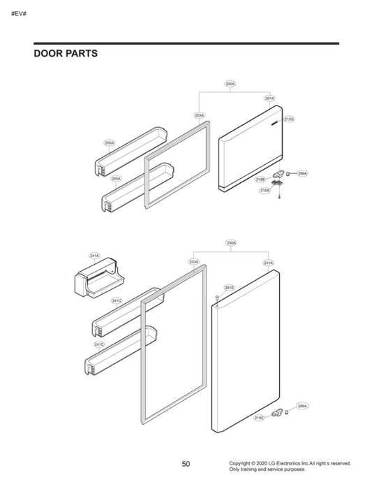 LG Decor,Guard - MCR65109903