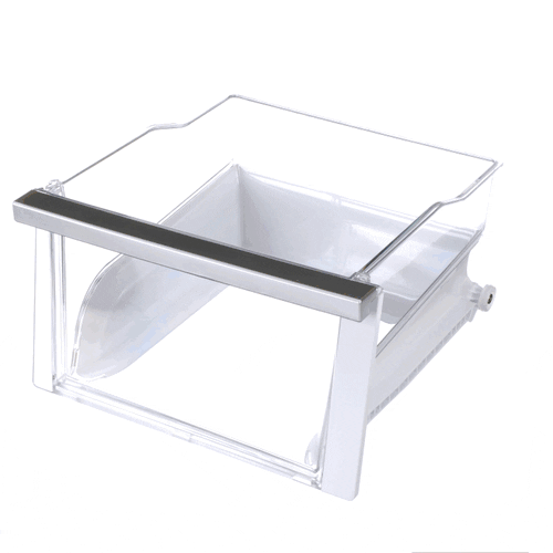 LG Refrigerator Vegetable Crisper Drawer Tray Assembly - AJP73334415