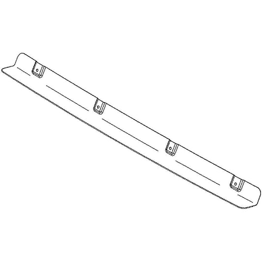 GE Range/Stove/Oven Backguard Eyebrow - WB34X25717