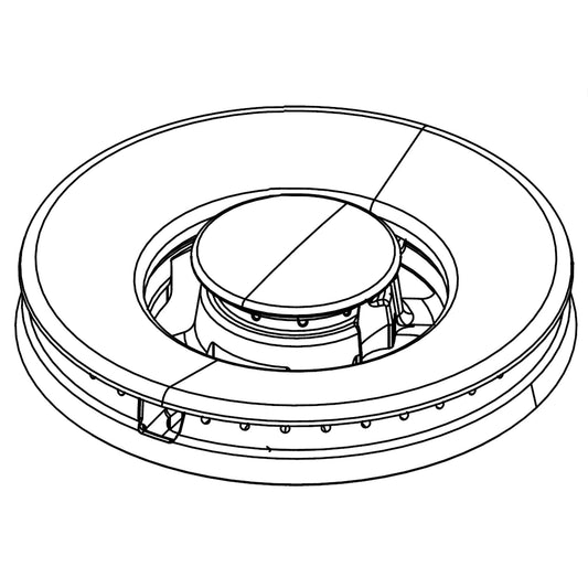 Samsung Burner Head;Nx9000T,Brass,23K - DG62-00299A