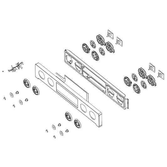 Samsung Sub Control Assembly - DG94-01601A