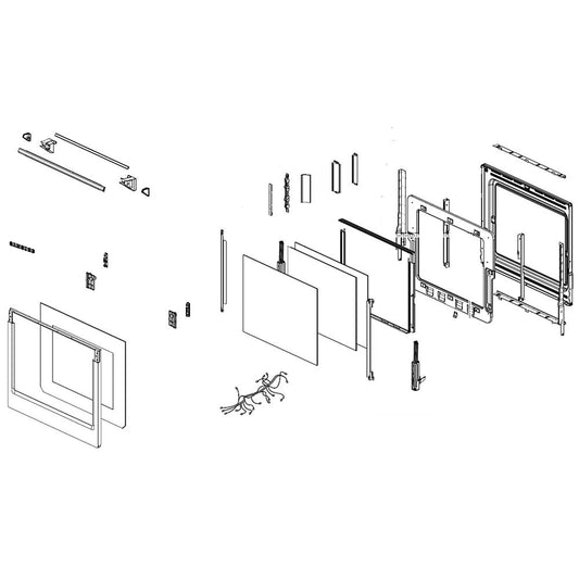 Samsung Assembly Door - DG94-01649A