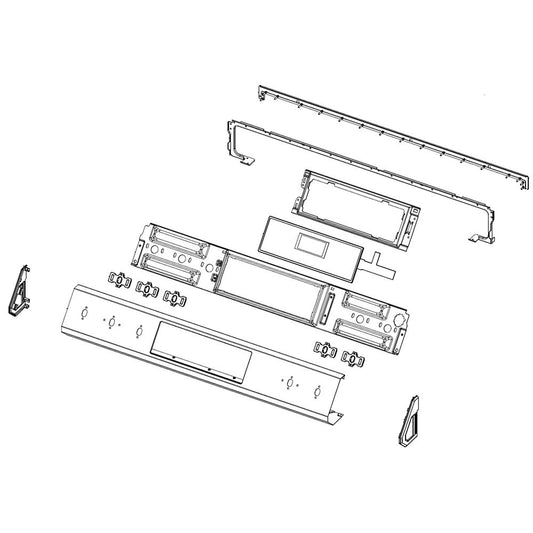 Samsung Control Panel Sub - DG94-03576B