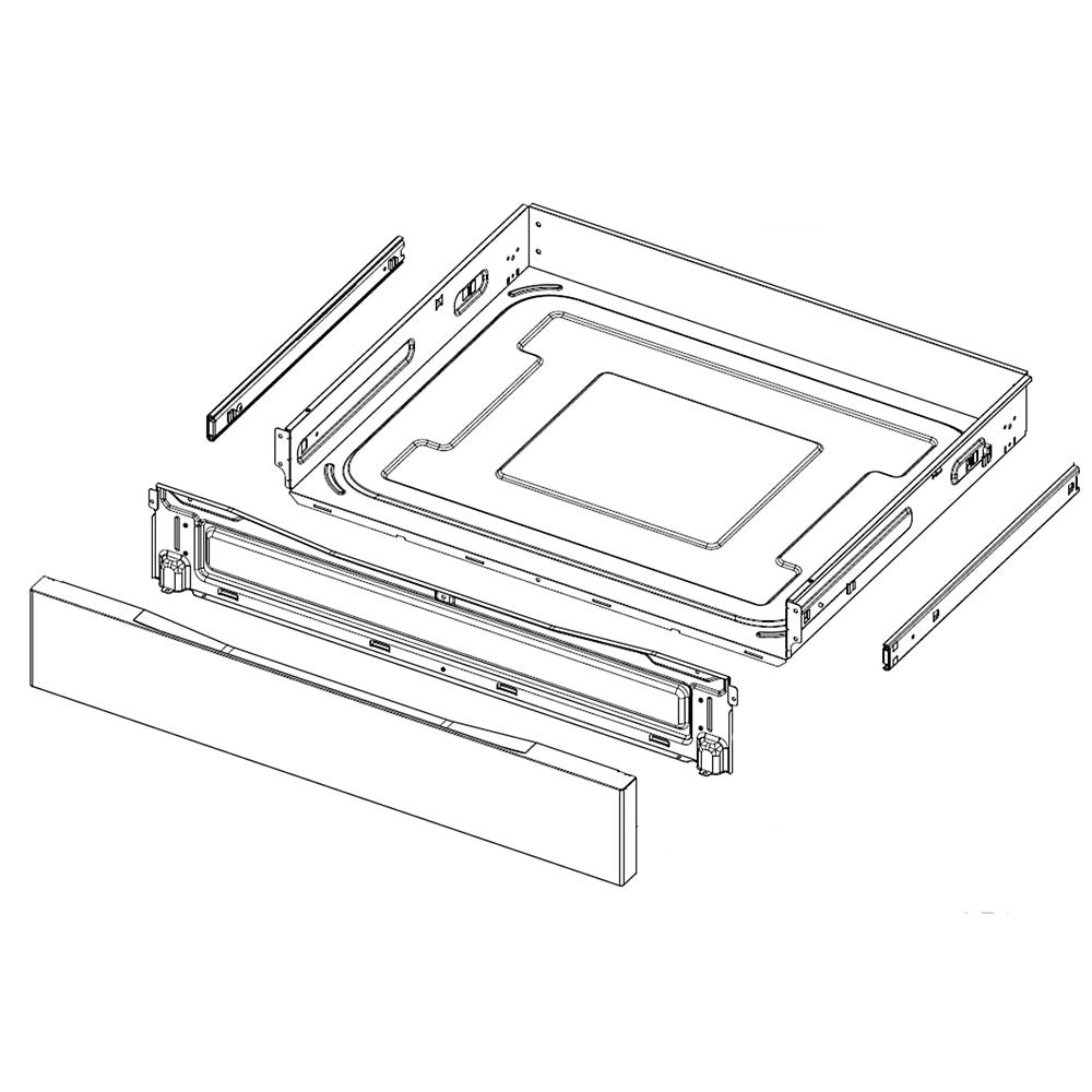 Samsung Microwave Assembly Drawer - DG94-03617A