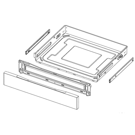 Samsung Microwave Assembly Drawer - DG94-03617A