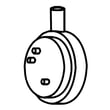 Electrolux Dishwasher Pressure Sensor - 5304482397