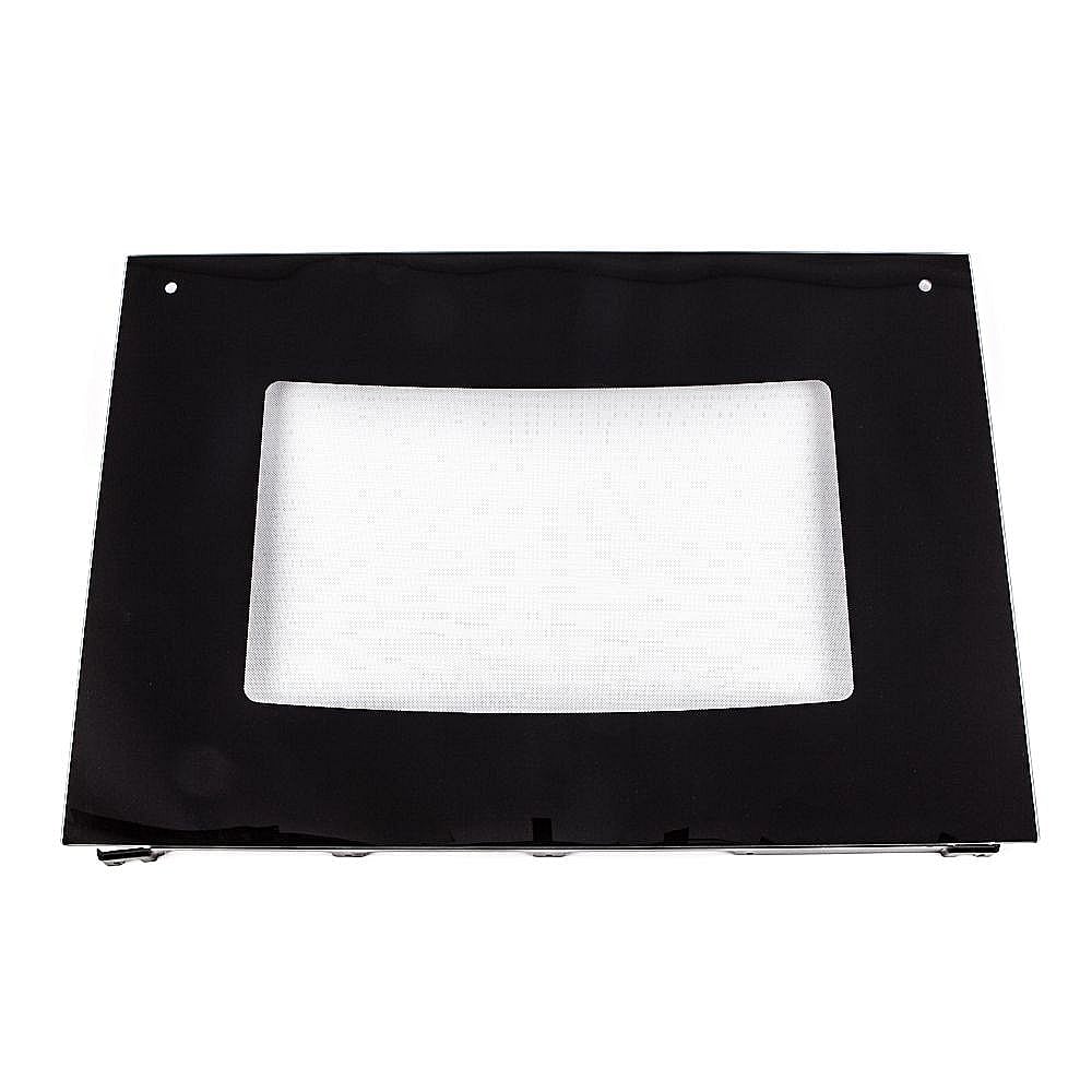 Electrolux Range Oven Door Outer Panel (Black) - 318261358