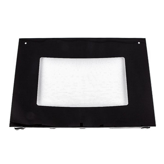 Electrolux Range Oven Door Outer Panel (Black) - 318261358