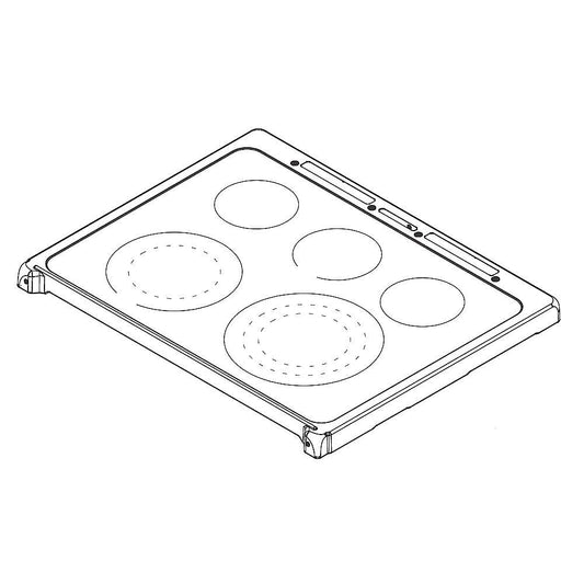Electrolux Range Main Top (Black) - 5304516852