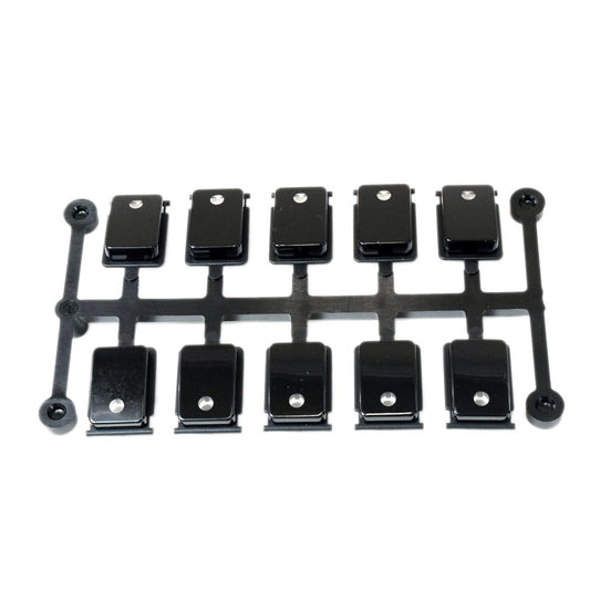 Bosch 00 Dishwasher Control Panel Button Set (Black) - 617874