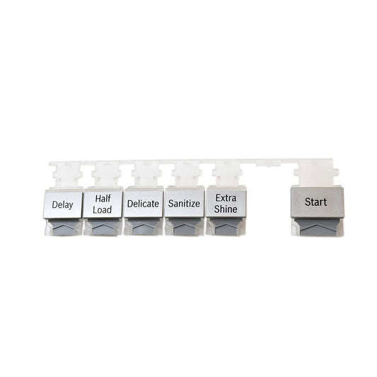 Bosch 00 Dishwasher Control Panel Button Set - 752023