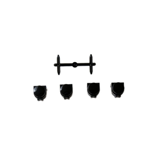 Bosch 00 Dishwasher Control Panel Button Set (Black) - 611881