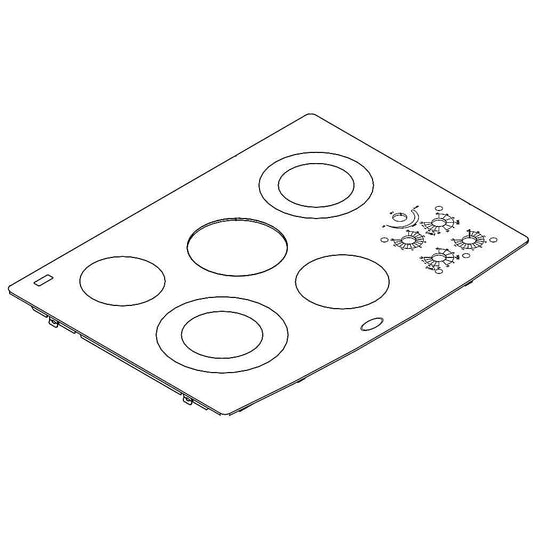 Whirlpool Range Main Top - W10239873