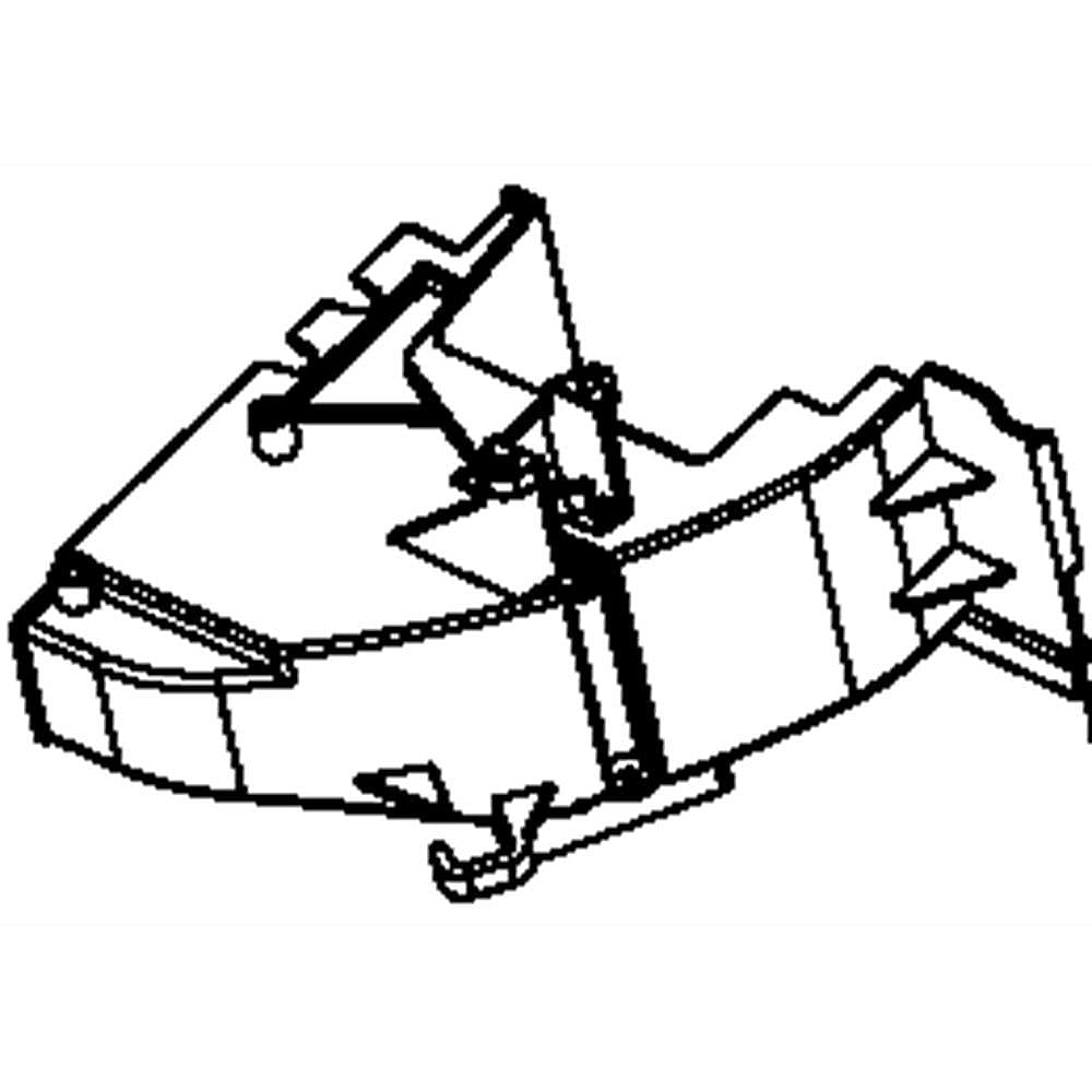 Whirlpool Air Guide - W10631701