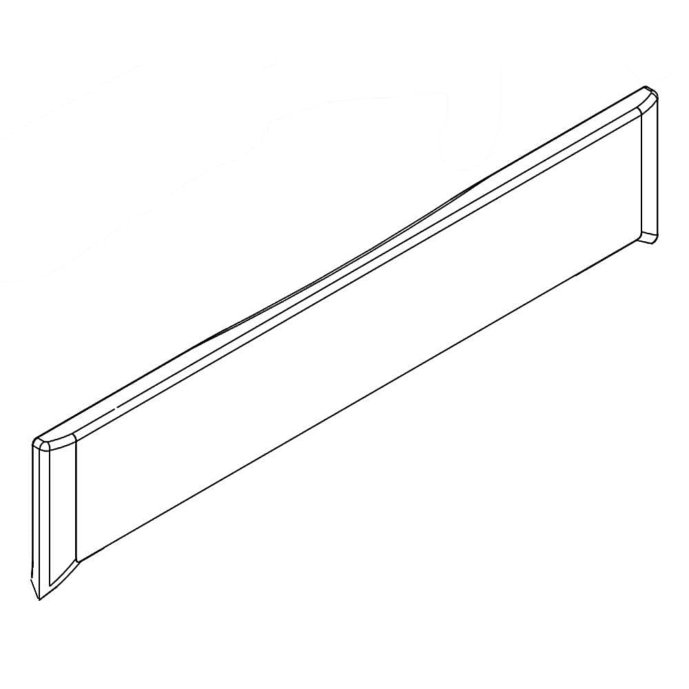Whirlpool Range Storage Drawer Front Panel - WPW10330044