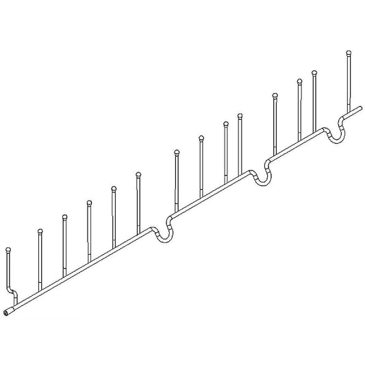 Whirlpool Dishwasher Tine Row - W10713311