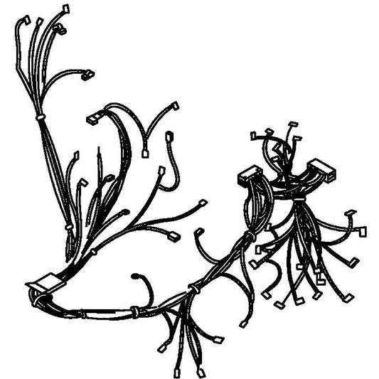 Whirlpool Dishwasher Detergent Dispenser Wire Harness - W10744902